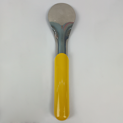ESPÁTULA DE GELADO AMARELA.
