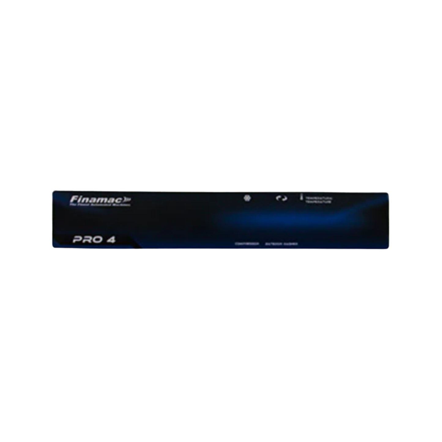 Polycarbonate Control Panel Overlay – PRO4 (010130R07) (1 Unit)
