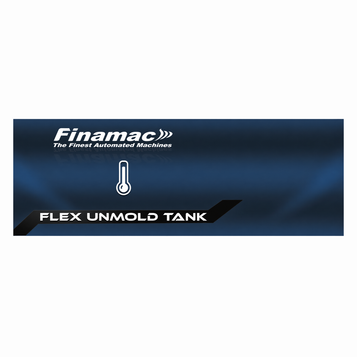 Control panel sticker (Flex Unmold)