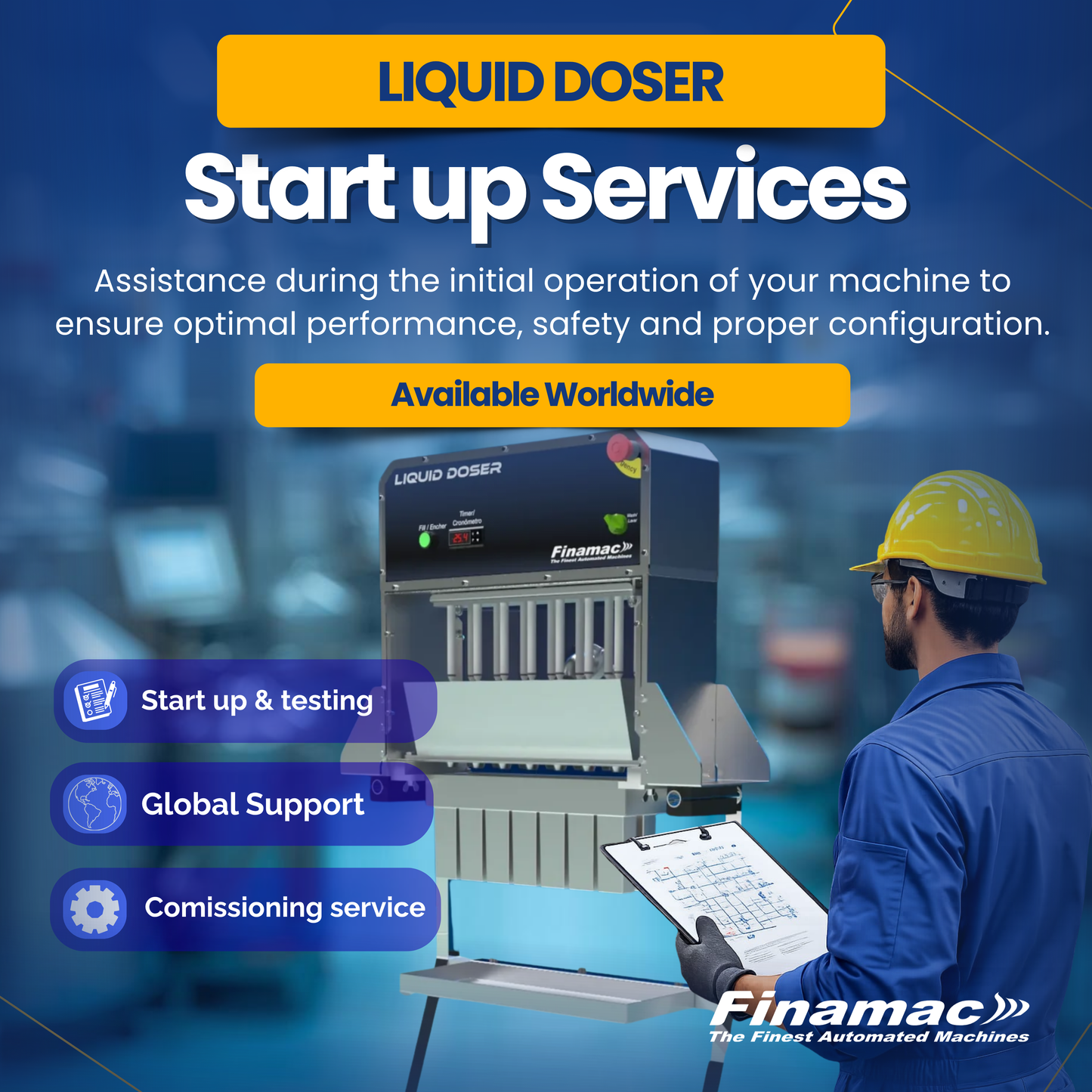 U.S. Machines Start up Services - Liquid Doser