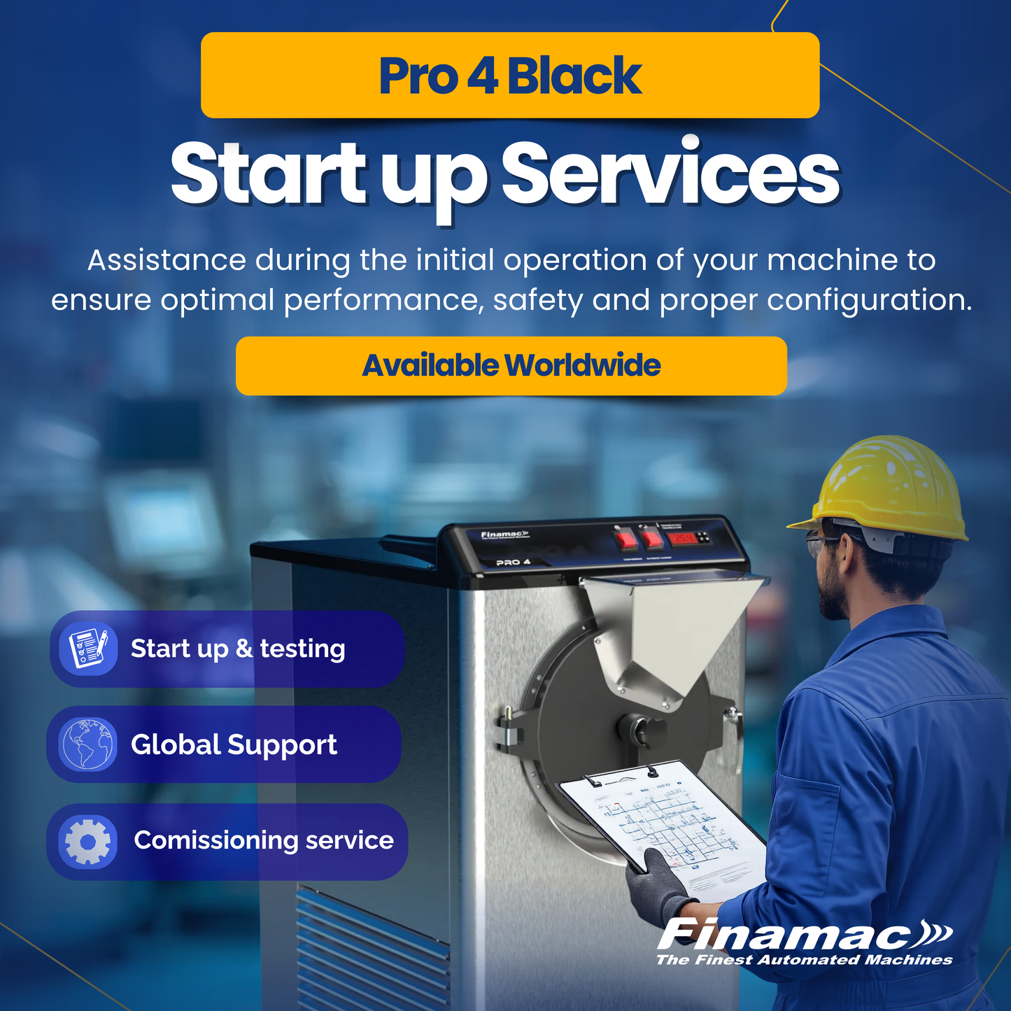U.S. Machines Start up Services - Pro 4 Black