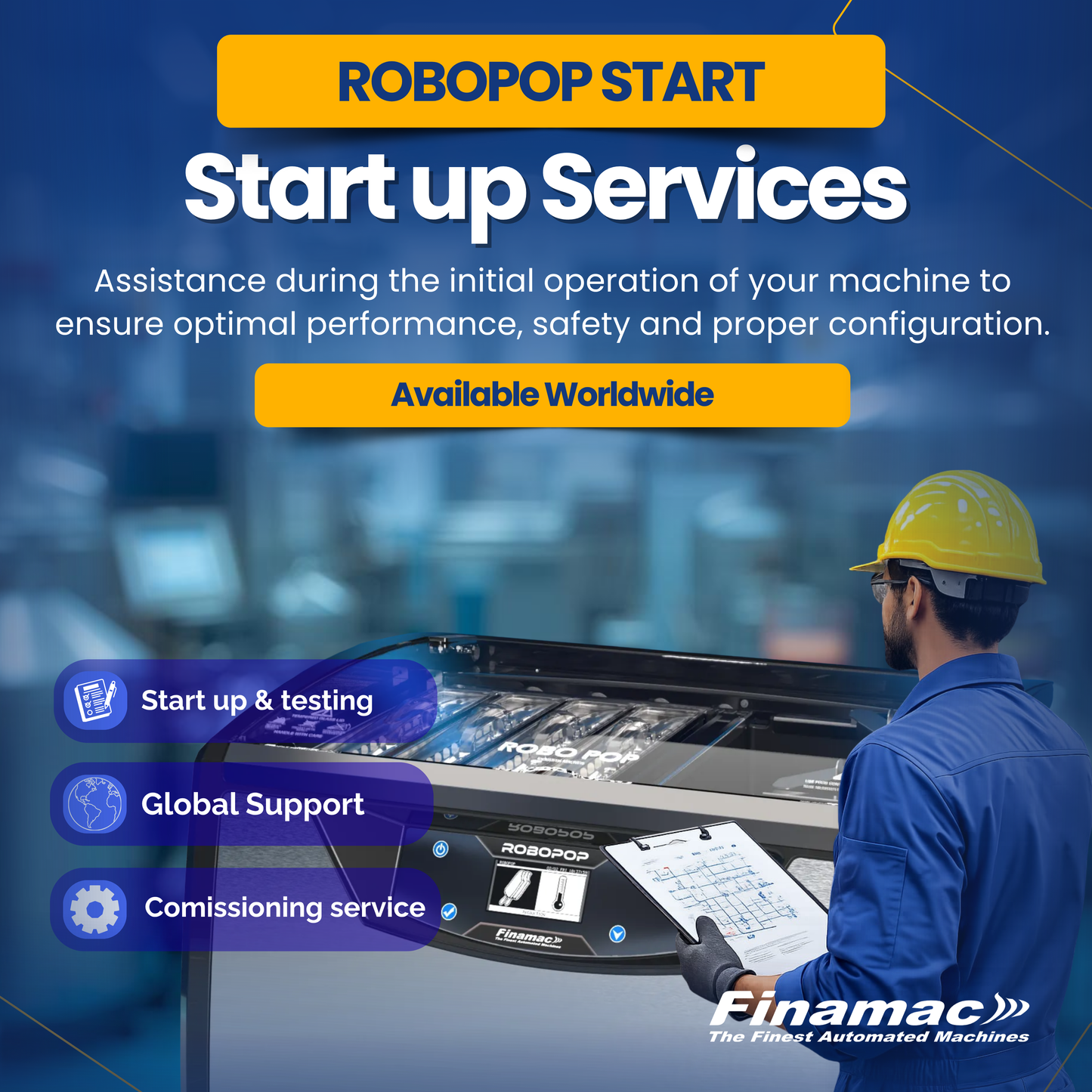 U.S. Machines Start up Services - Robopop Start
