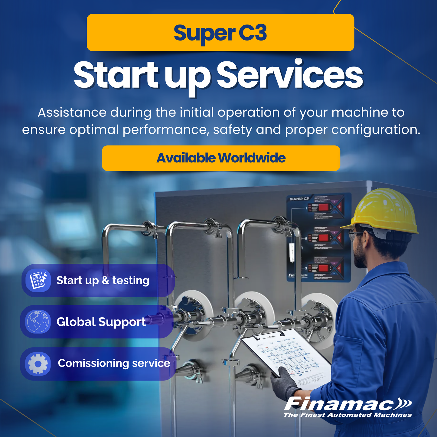 U.S. Machines Start up Services - Super C3