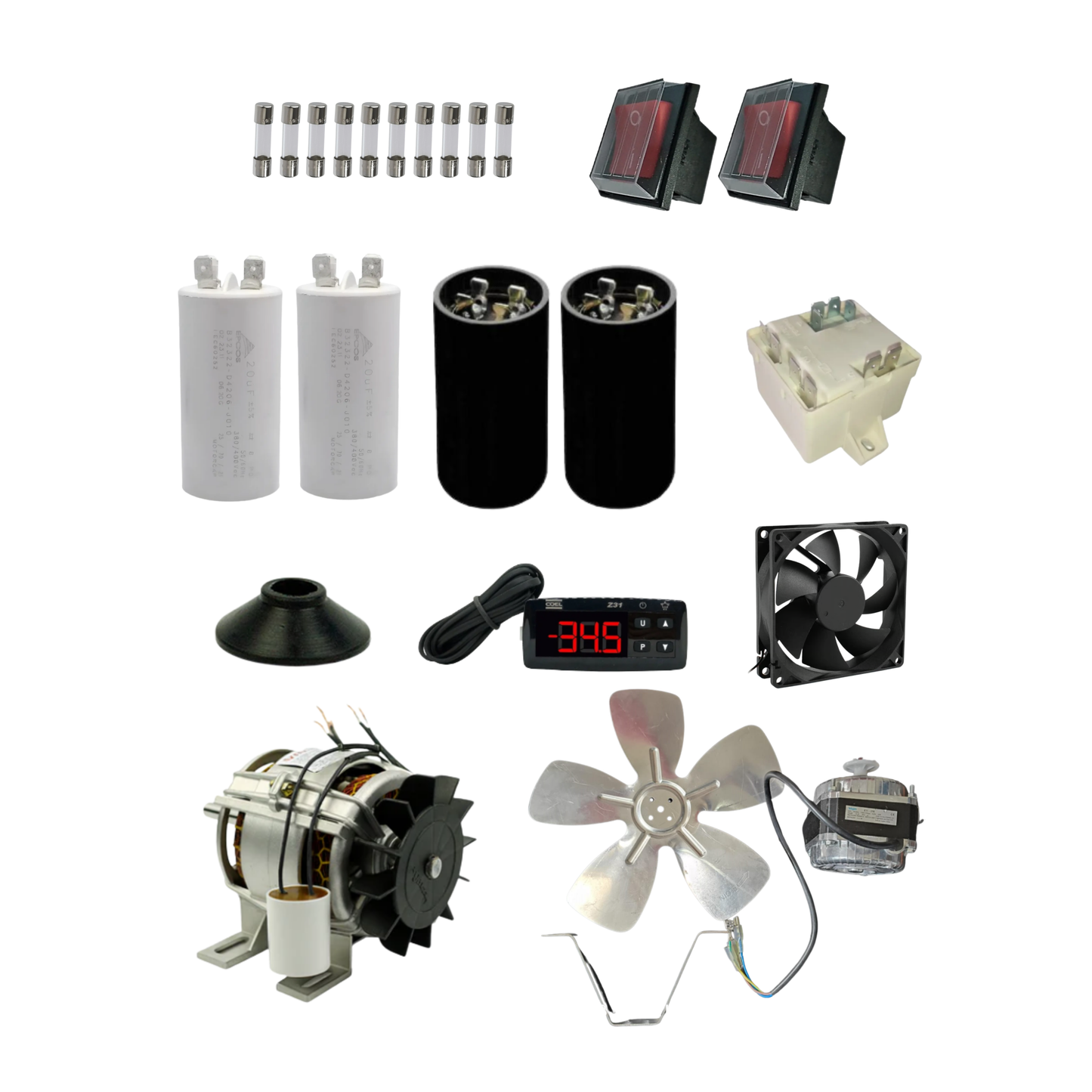 Kit de mantenimiento preventivo para Turbo 8 – 220 V monofásico de 60 Hz (Premium)
