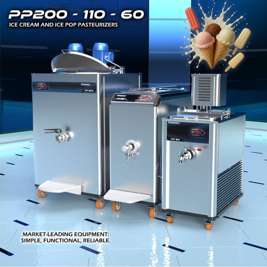 PP 60 - Pasteurizador de Alta Eficiencia Para Helados y Paletas