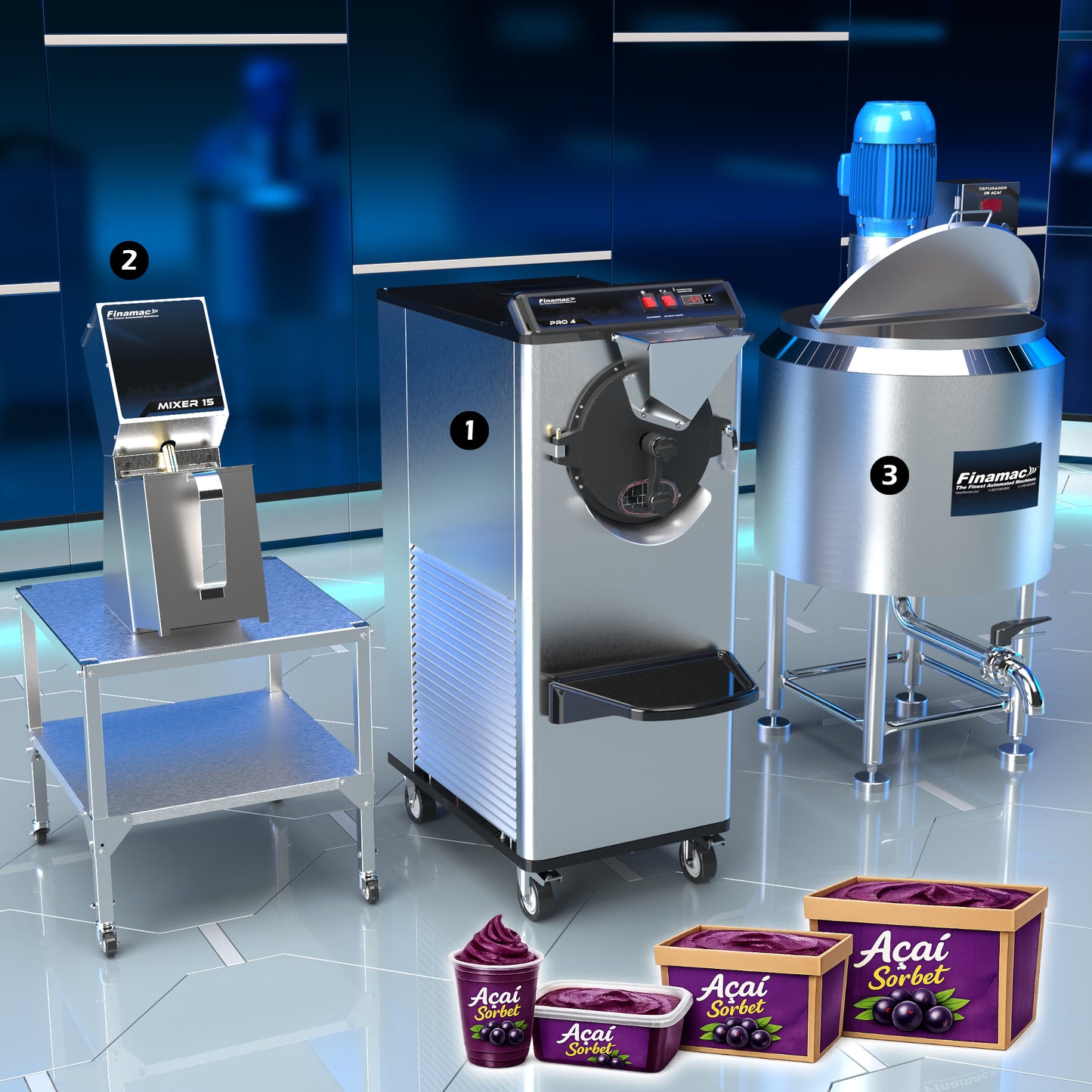 Fábrica de Producción de Açaí - Línea Compacta