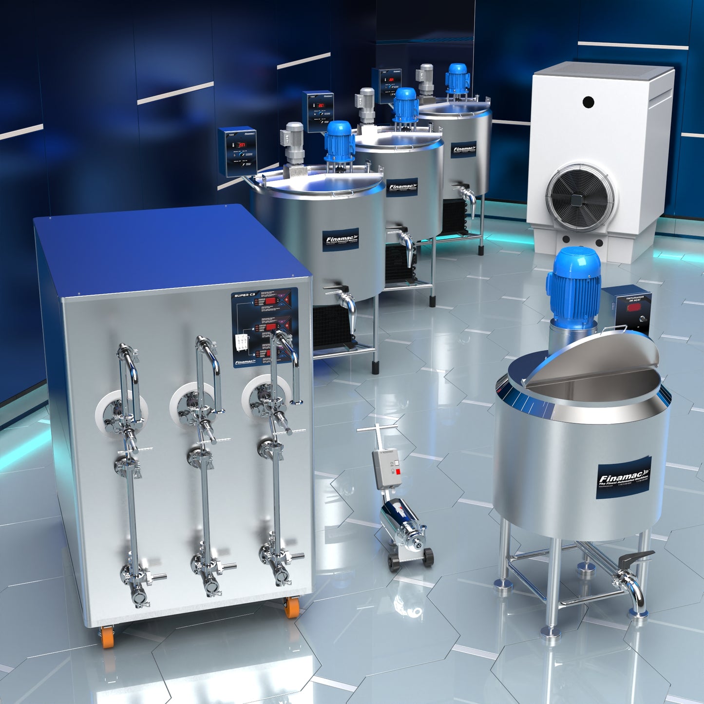 Açaí Production Factory - Ultra-Industrial Line