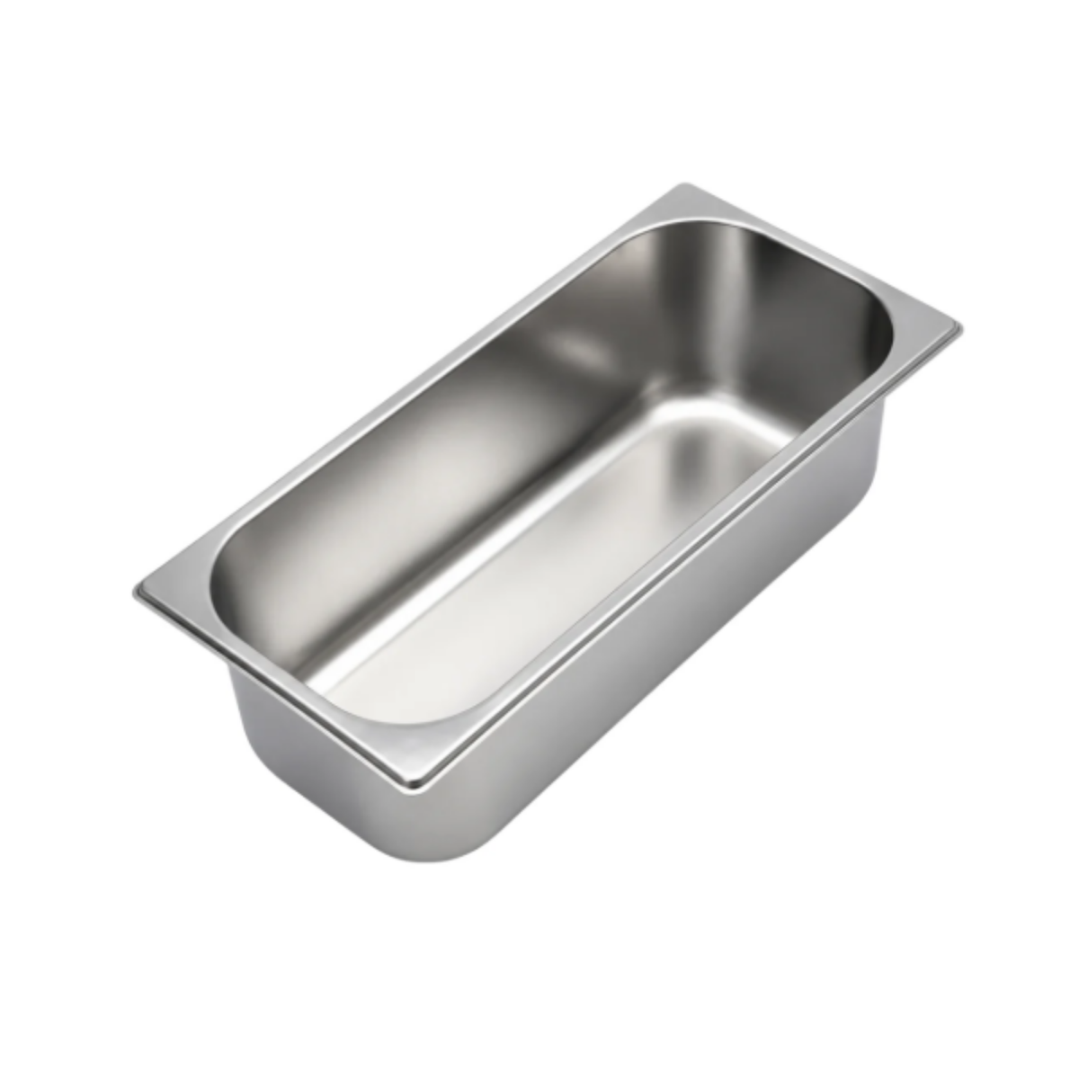 5 L STAINLESS STEEL GELATO PAN (WITHOUT LID), 360 × 165 × 120 MM