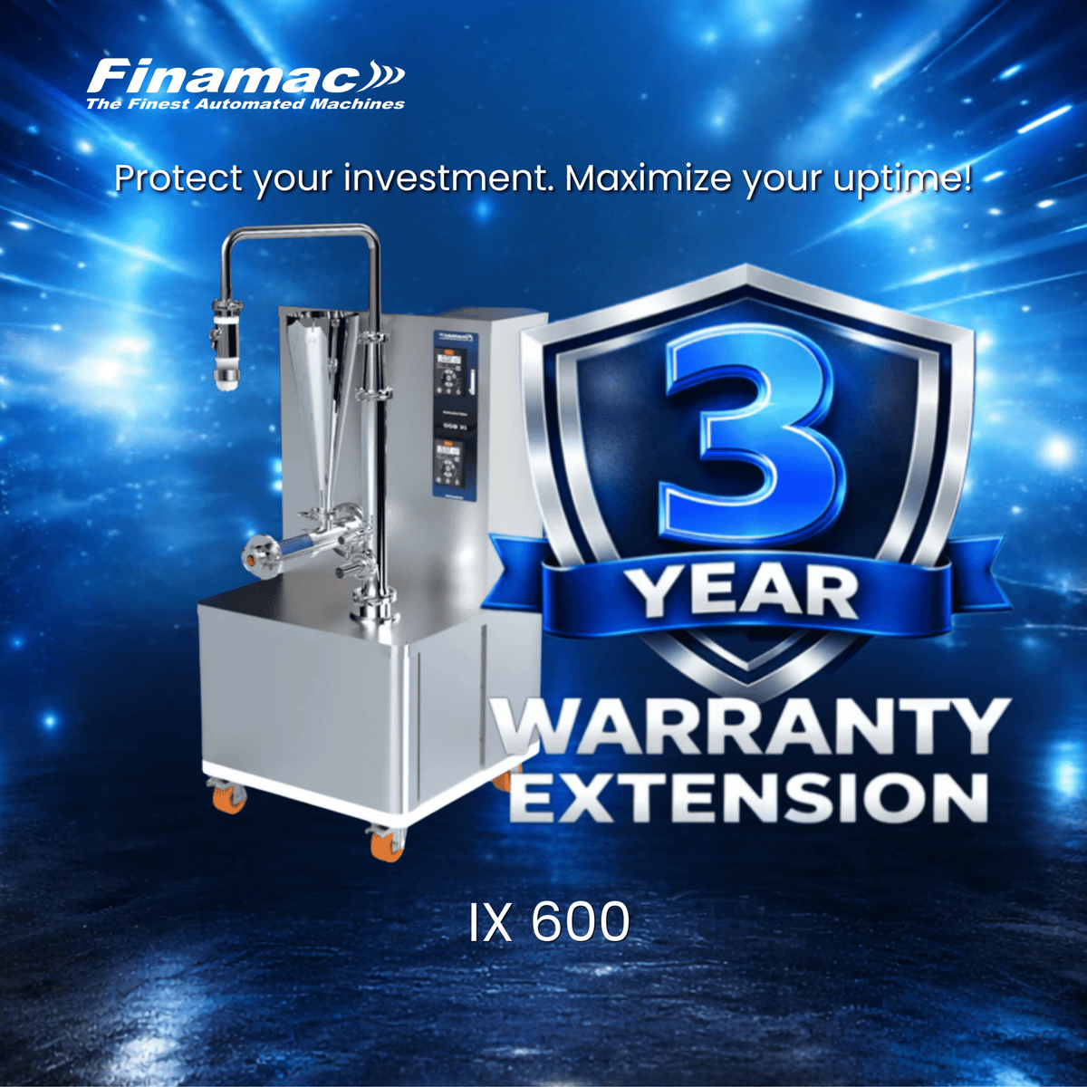 Extended warranty – IX 600 - Finamac LLC