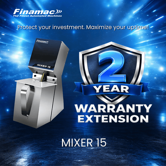 Extended warranty – Mixer 15 - Finamac LLC
