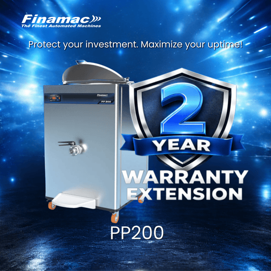 Extended warranty – PP 200 - Finamac LLC