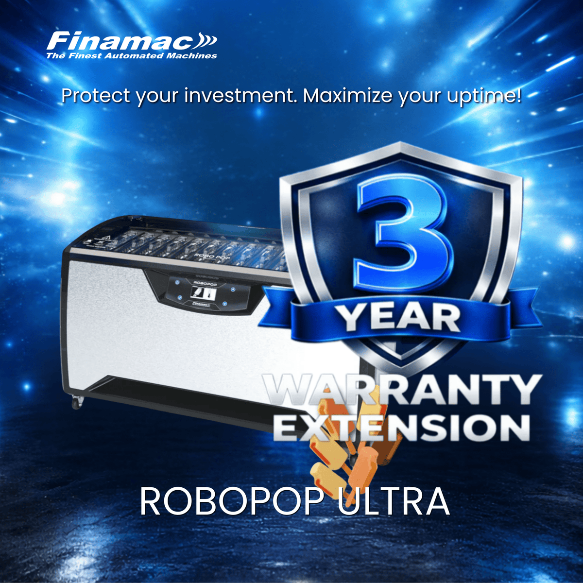 Extended warranty – Robopop Ultra - Finamac LLC