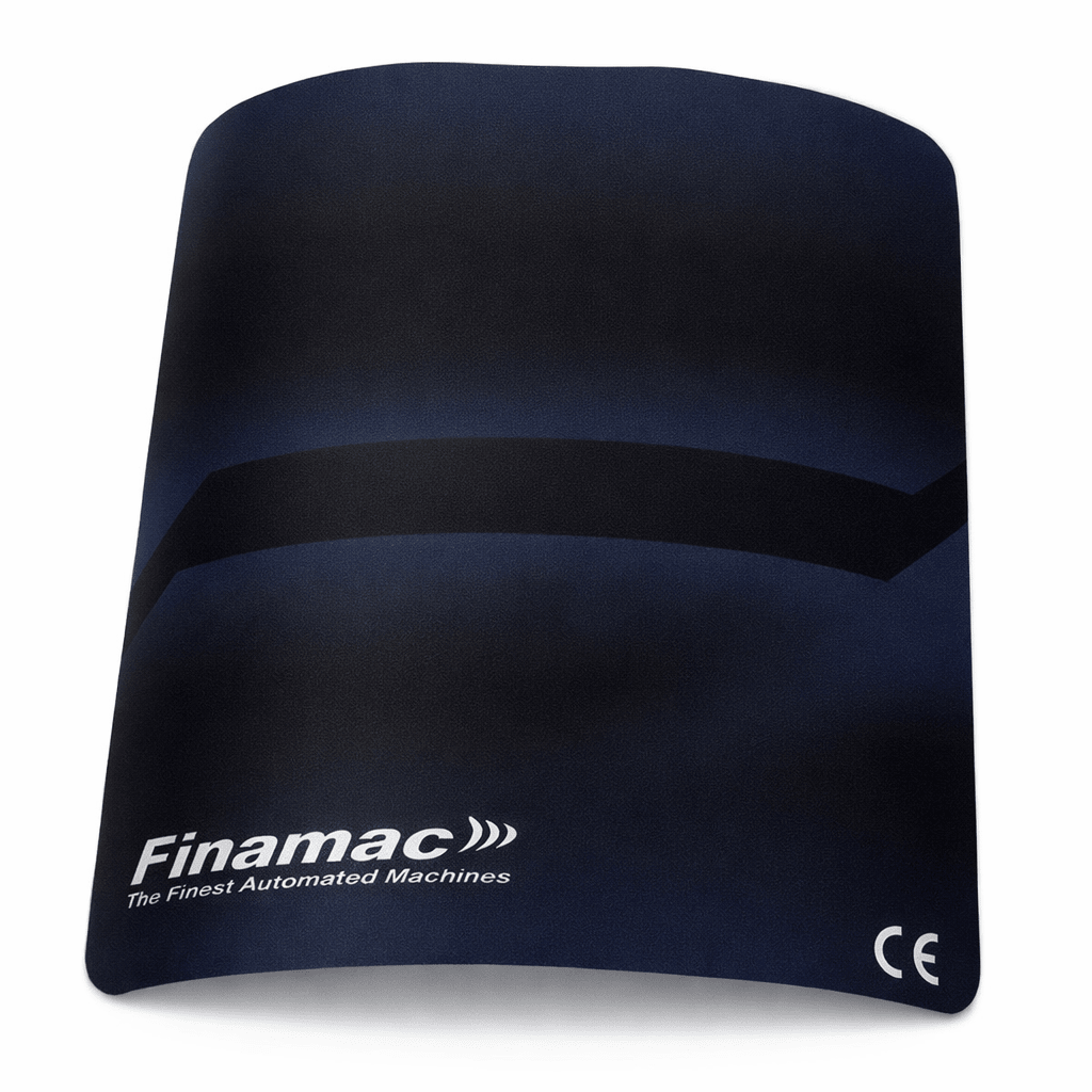 TURBO 25 CONTROL PANEL OVERLAY – LEFT SIDE (004576) - Finamac LLC
