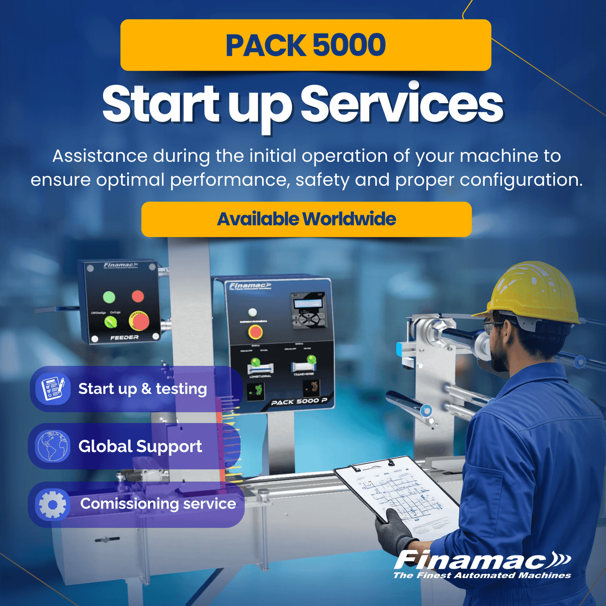 U.S. Machines Start up Services - Pack 5000 - Finamac LLC
