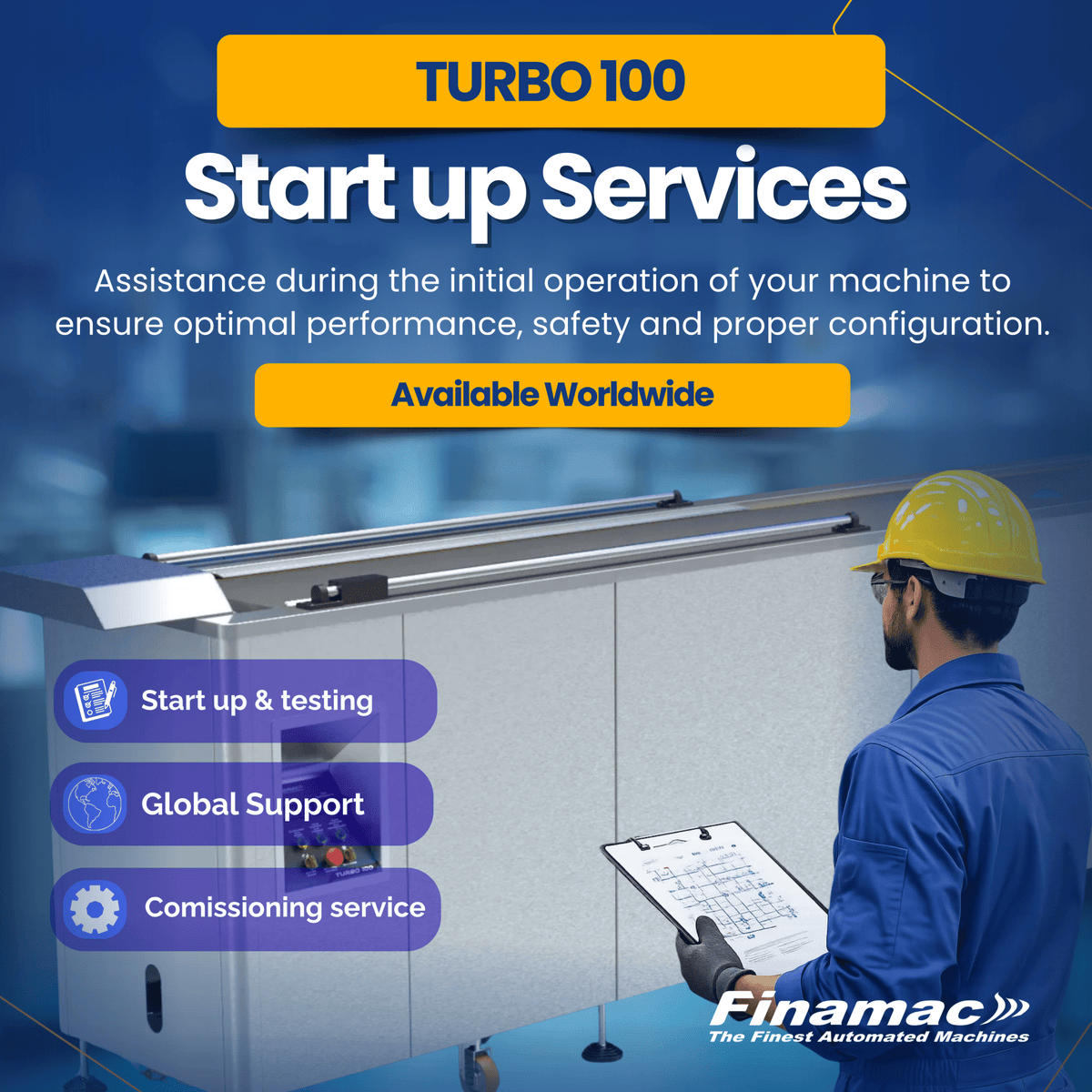 U.S. Machines Start up Services - Turbo 100 - Finamac LLC