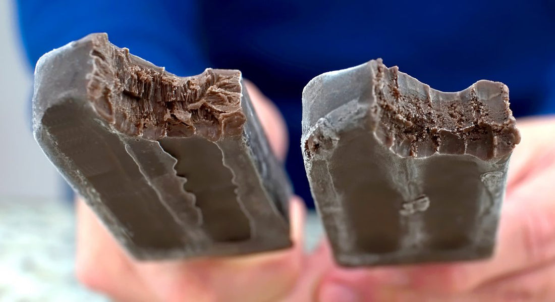 Crystallization vs. Quick Freezing of Ice Cream.