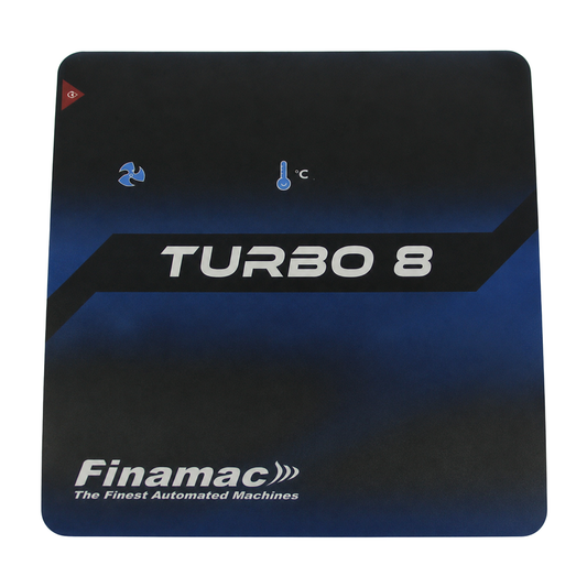 Control Panel Label – Turbo 8 (181 x 200 mm) (007129)
