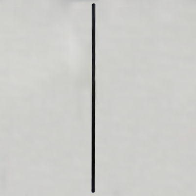 ALUMINUM CORNER 25 X 1.10 MM MATTE BLACK