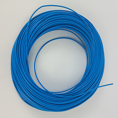 FLEXIBLE ELECTRICAL WIRE 0.75 BLUE.