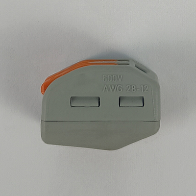 CONECTOR DE MOLA 2 POSIÇÕES WAGO 222-412