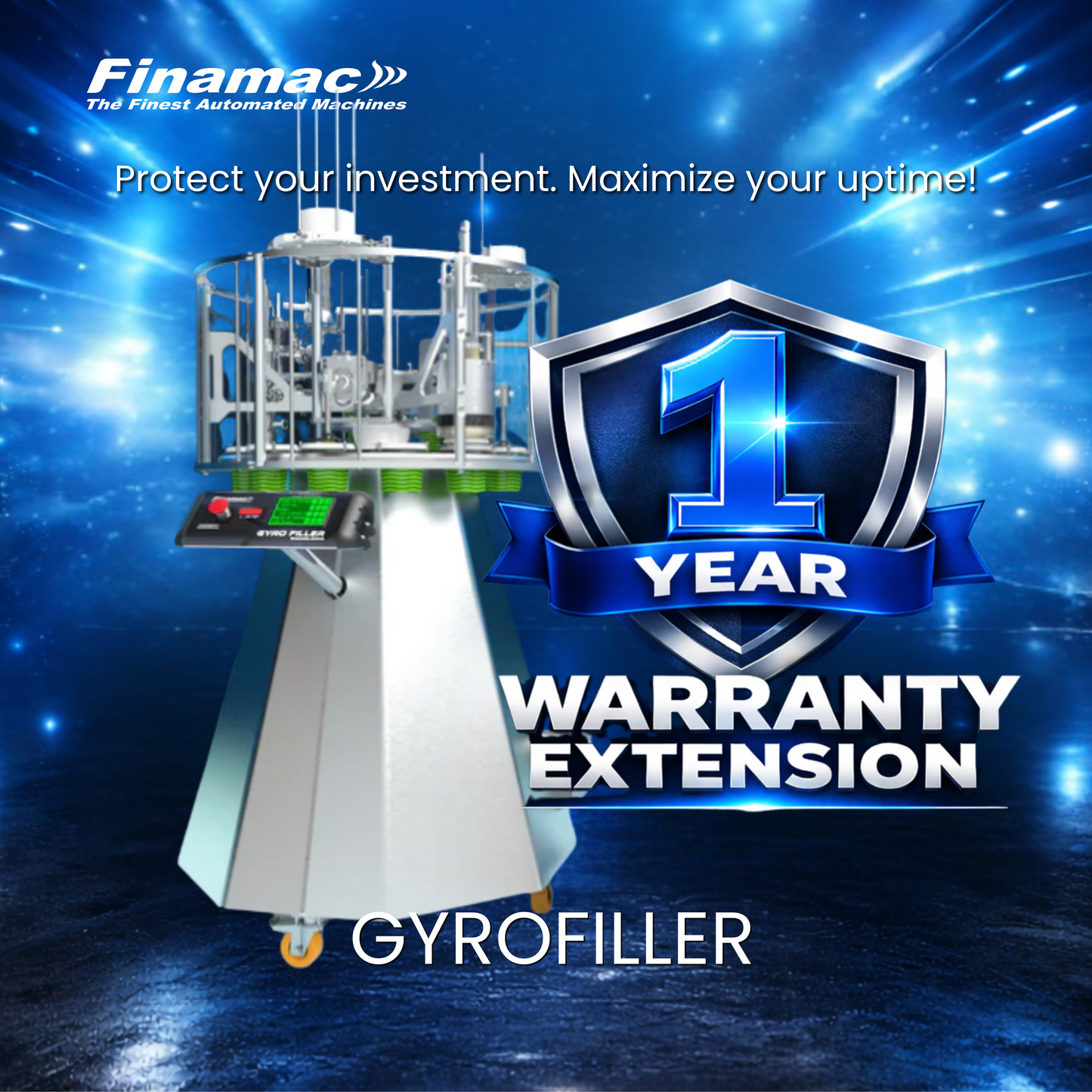Extended warranty – Gyrofiller