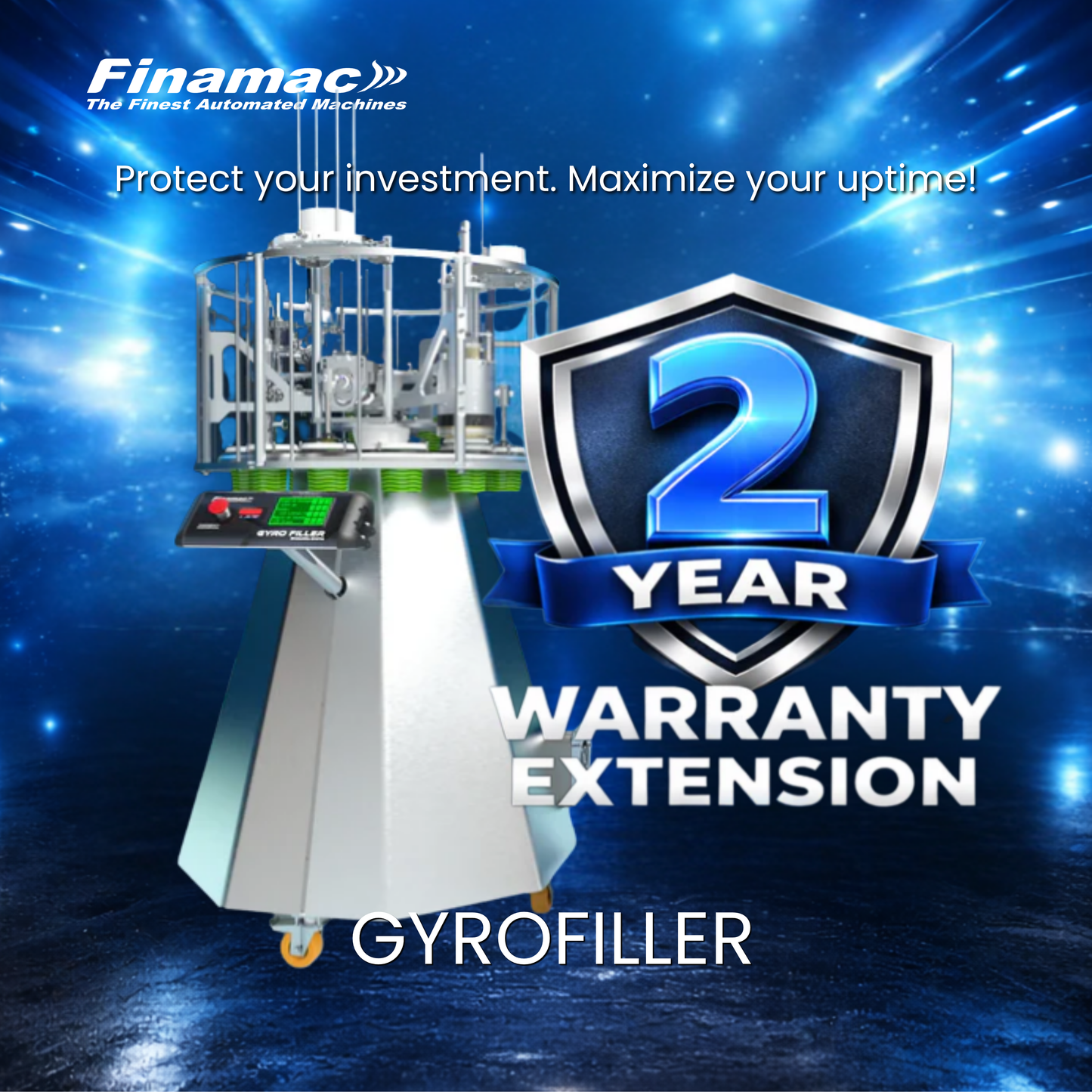 Extended warranty – Gyrofiller