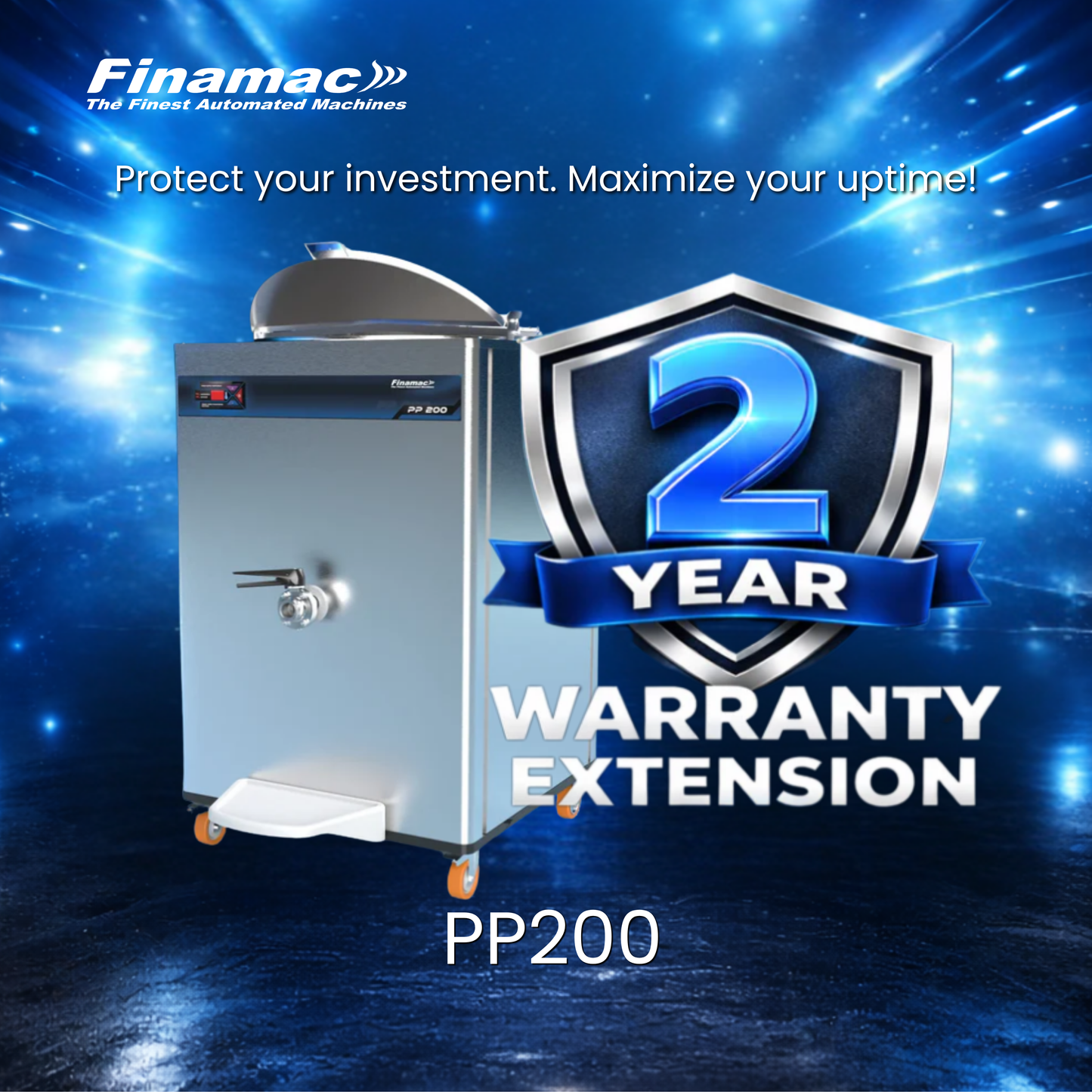 Extended warranty – PP 200