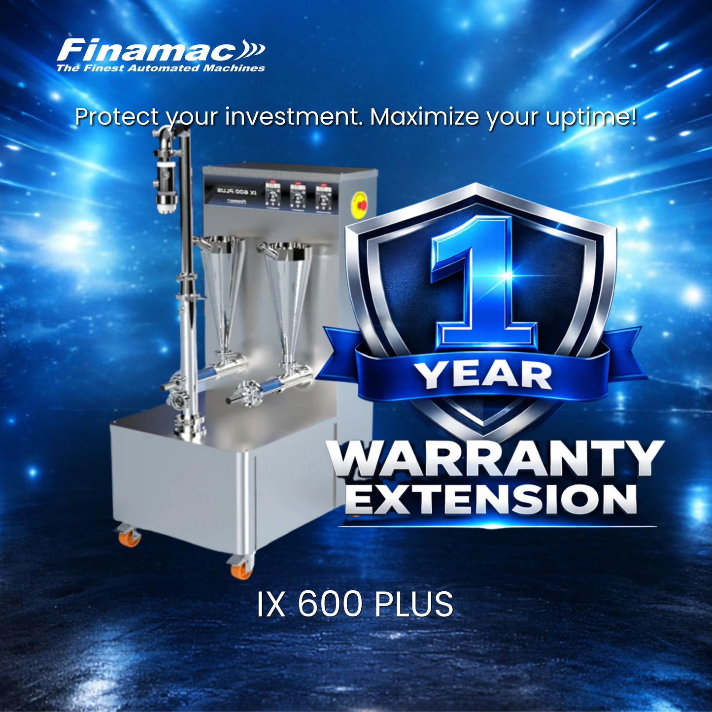 Extended warranty – IX 600 Plus
