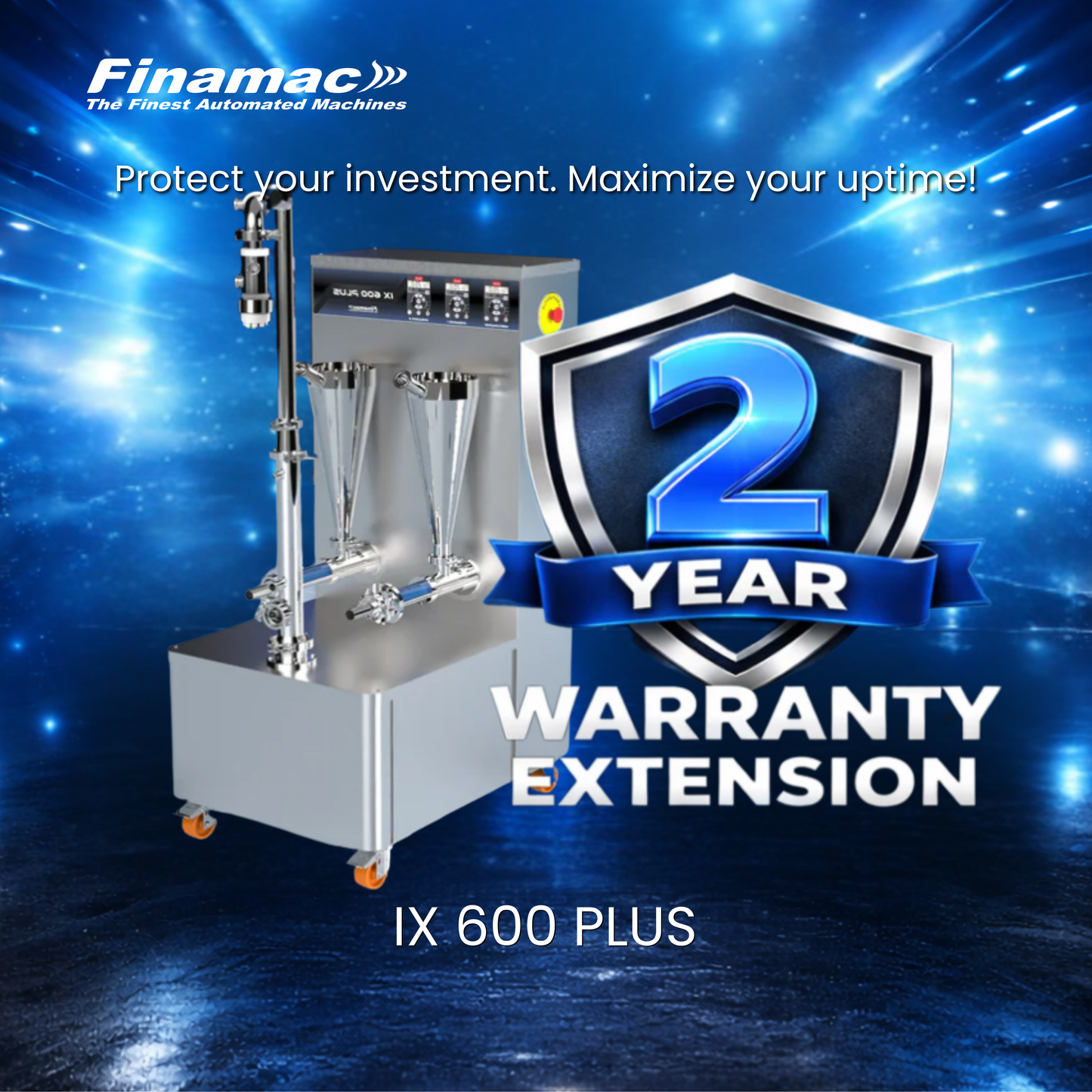 Extended warranty – IX 600 Plus