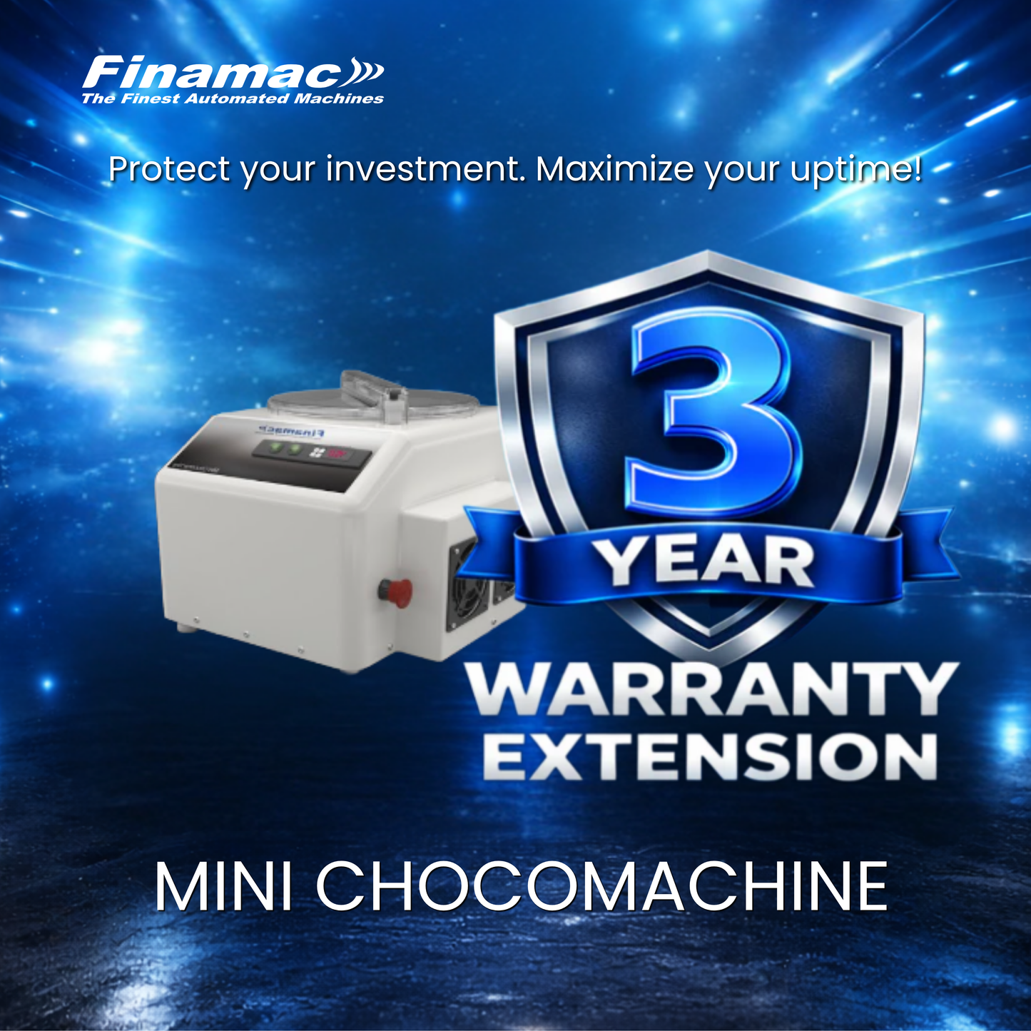 Extended warranty – Mini Chocomachine
