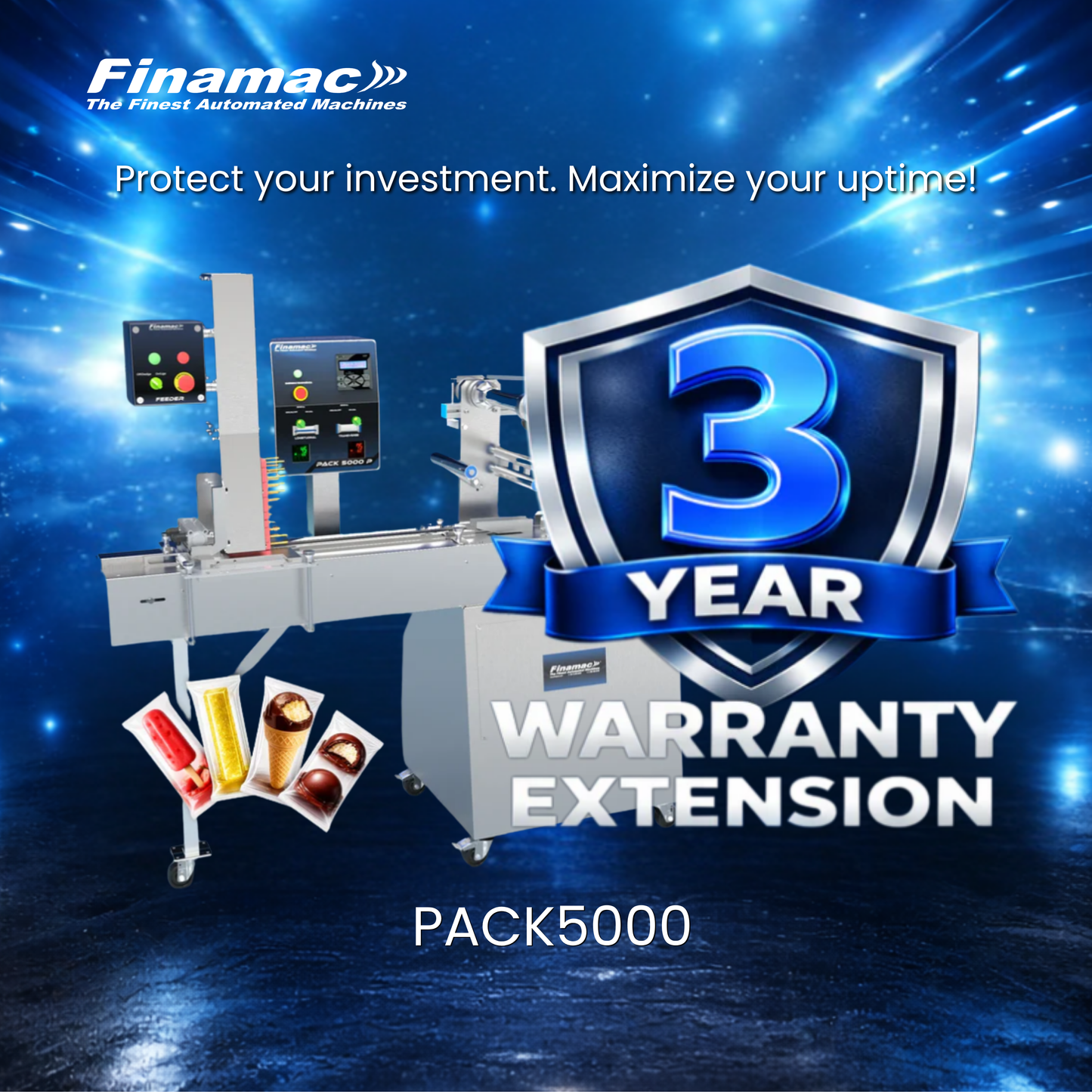 Garantia estendida - Pack 5000