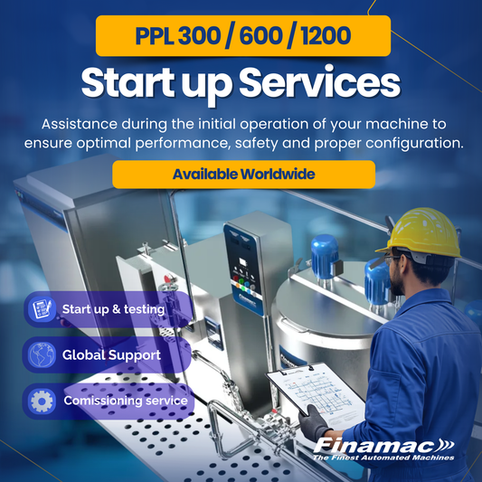 U.S. Machines Start up Services - PPL 300 - 600 - 1200 L