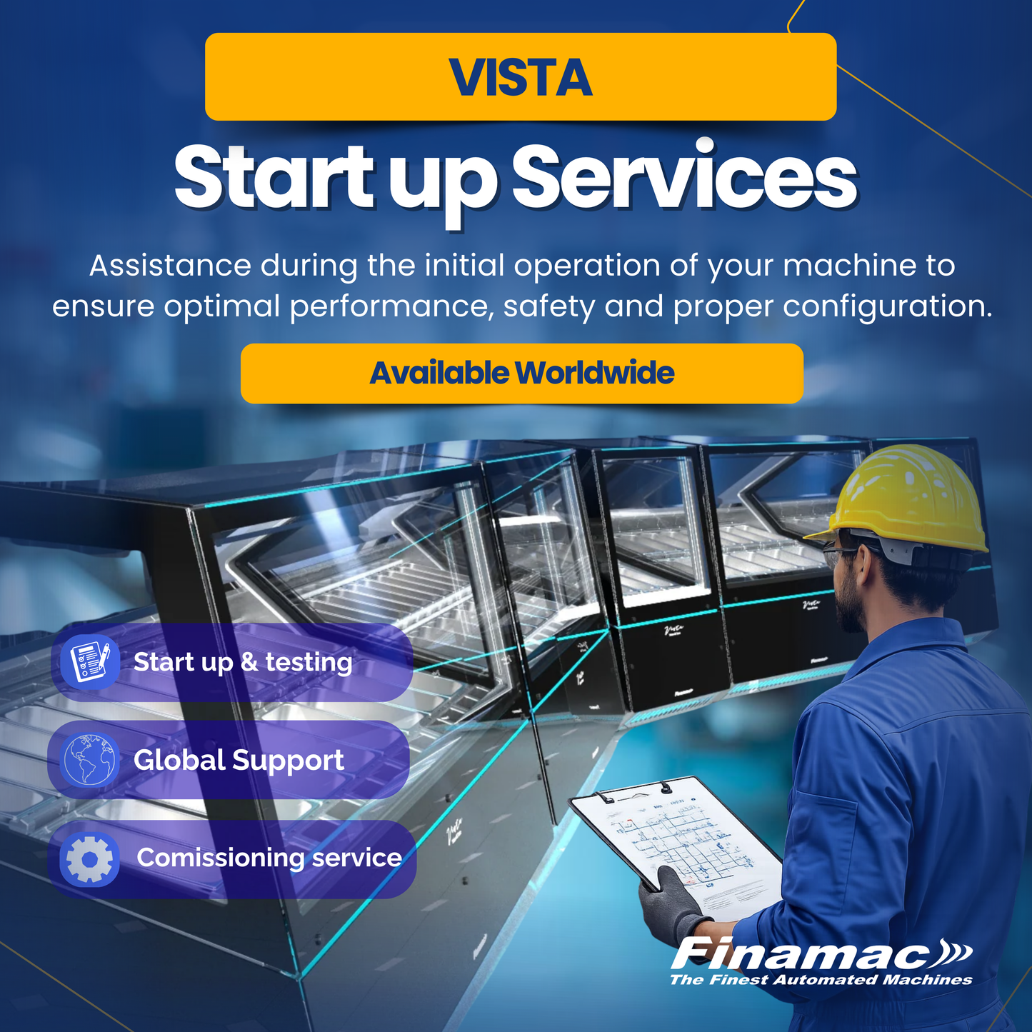 U.S. Machines Start up Services - Vista