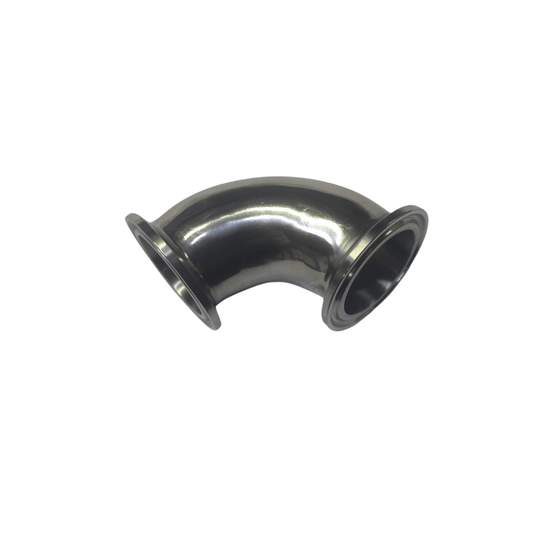 90° 1-1/2" TRI-CLAMP ICE CREAM OUTLET TUBE - Finamac LLC