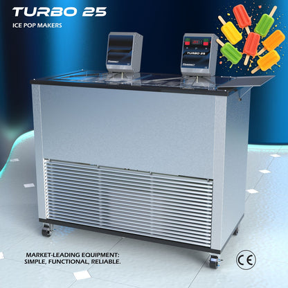 Turbo 25 - Máquina Produtora de Picolé Artesanal