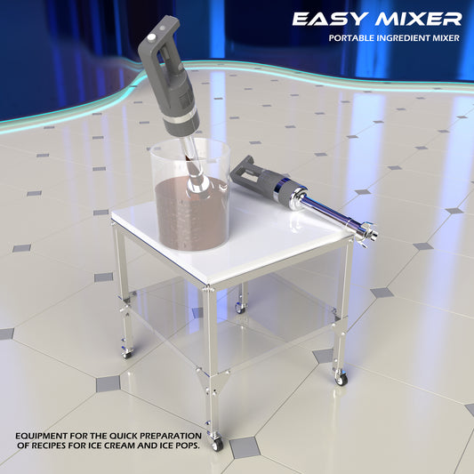 Easy Mixer - Batedor, Emulsor e Aerador Para Sorvetes Portátil