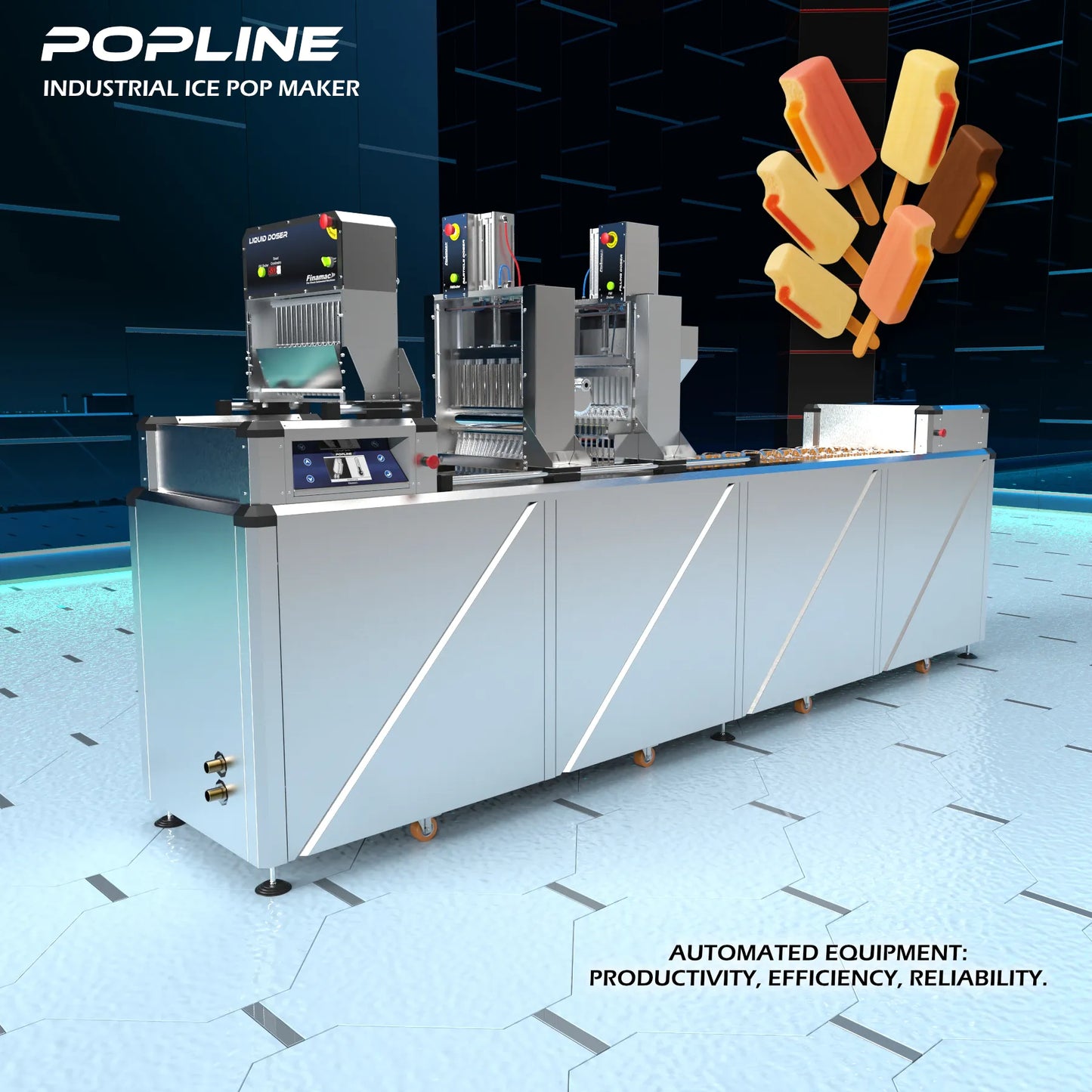 PopLine - Produtora de Picolés Industrial