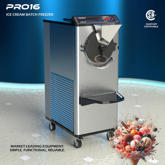 Pro 16 - Artisanal Ice Cream/Gelato Machine