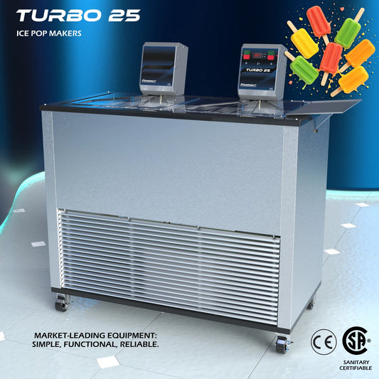 Turbo 25 - Artisanal Ice Pop Machine