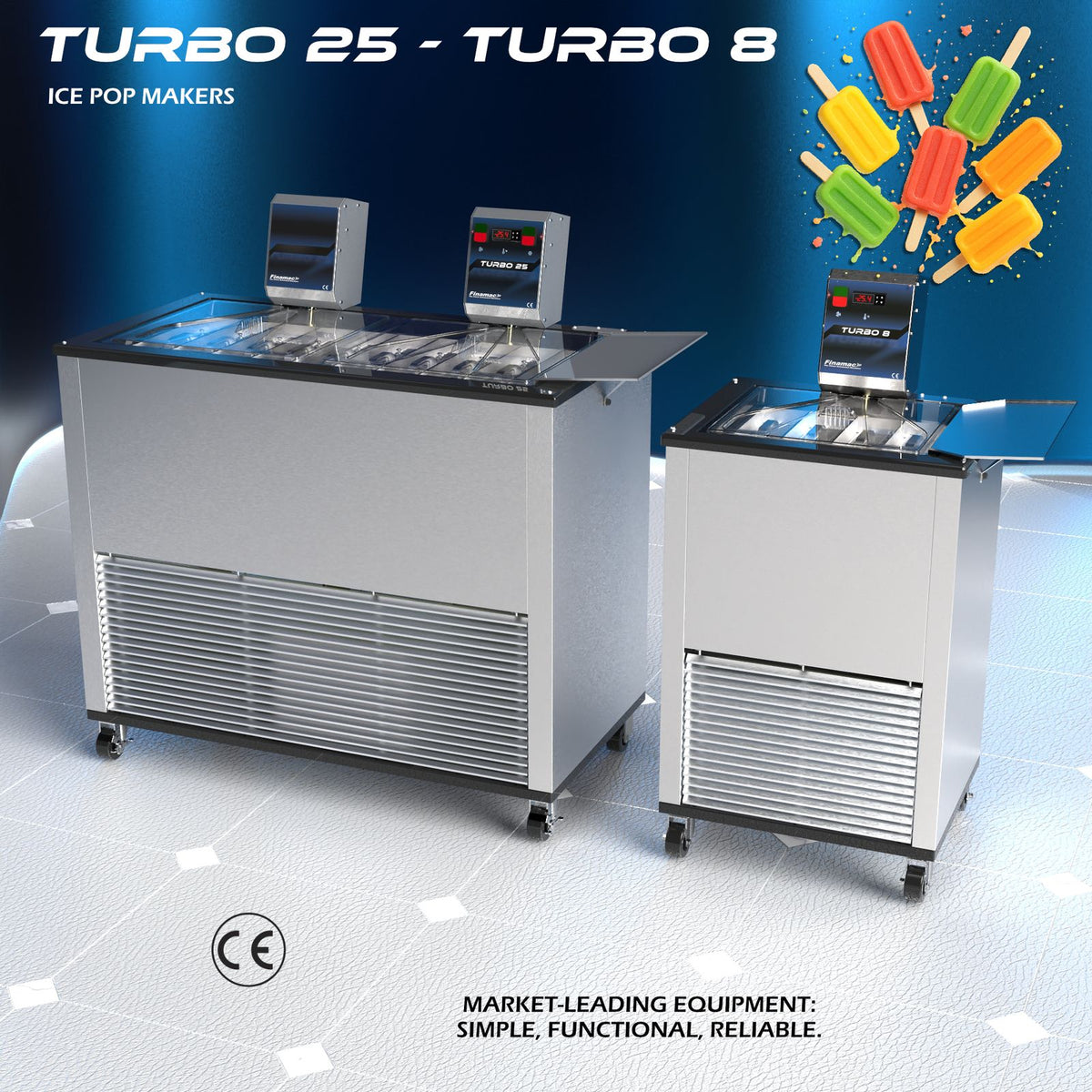 Turbo 8 - Artisanal Ice Pop Machine