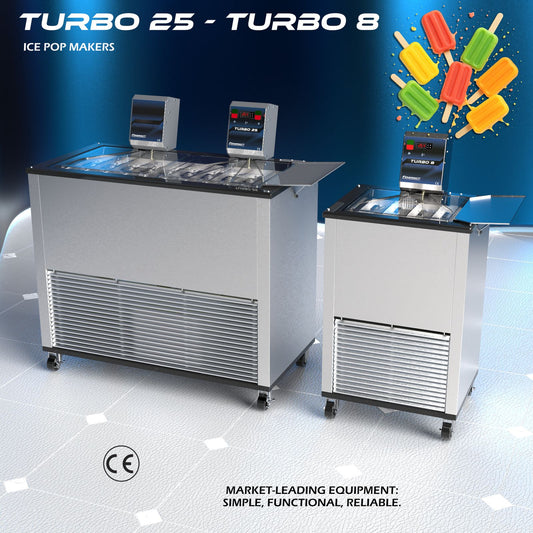 Turbo 8 - Artisanal Ice Pop Machine