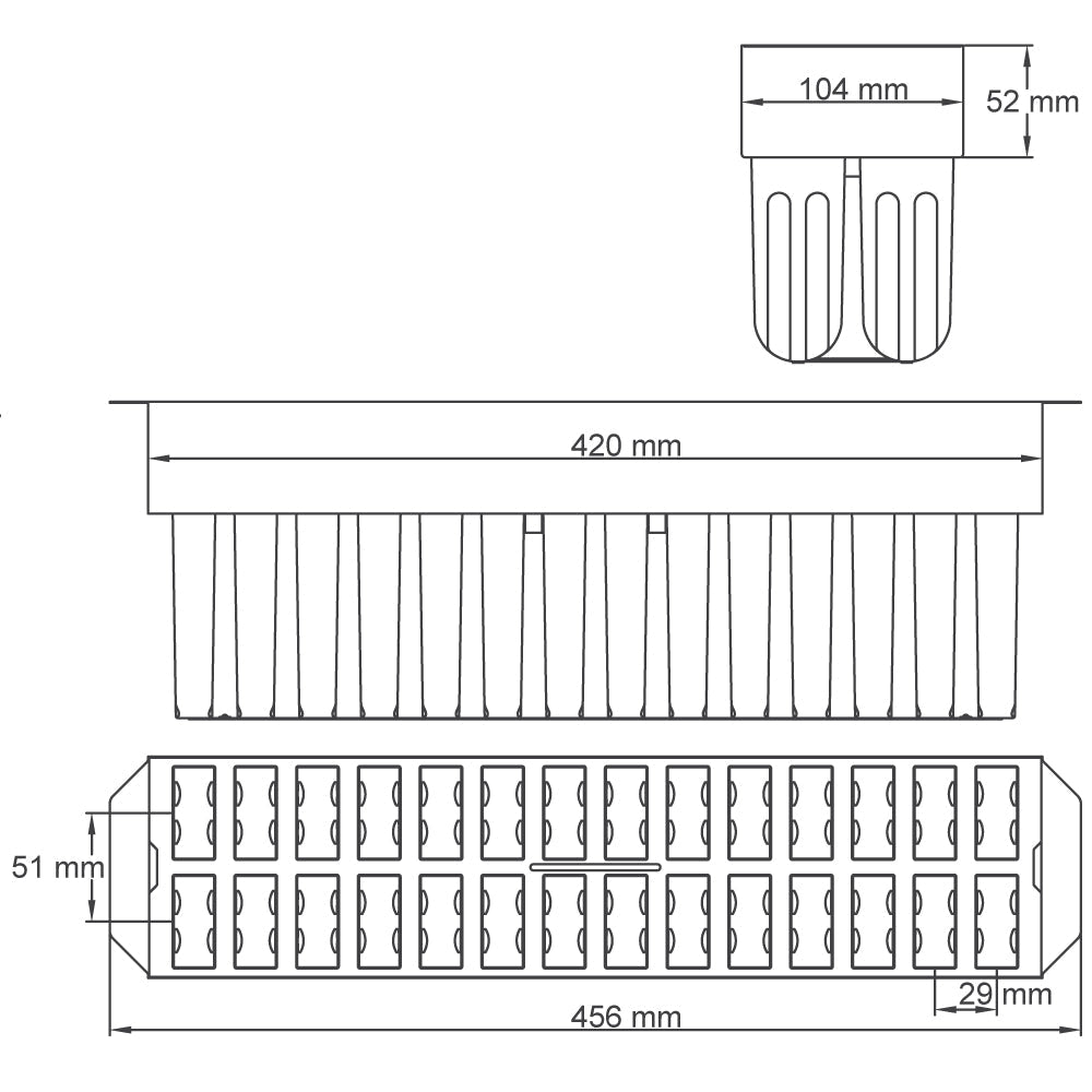 Brida mold for ice pops – 63 ml / 2.1 oz - Finamac LLC
