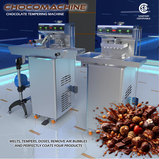 Choc Machine Chocolate Tempering Machines – Finamac LLC