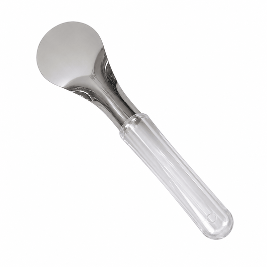 CRYSTAL CLEAR HANDLE CREAM SPATULA (019638) - Finamac LLC