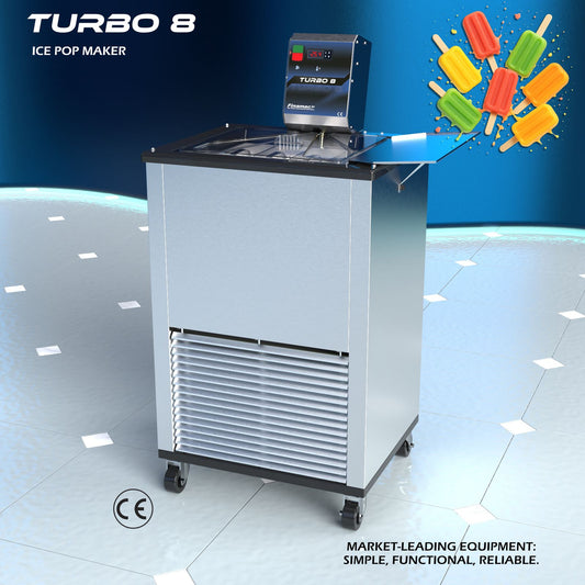 Turbo 8 - Artisanal Ice Pop Machine