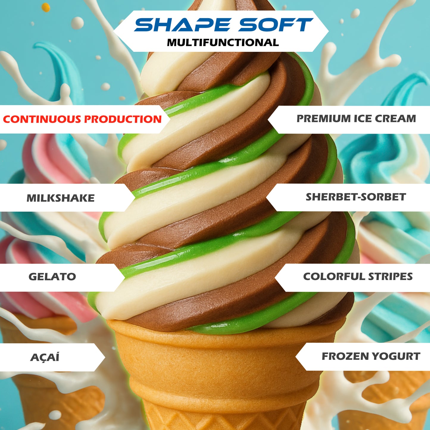 Shape – Soft Serve Ice Cream Machine