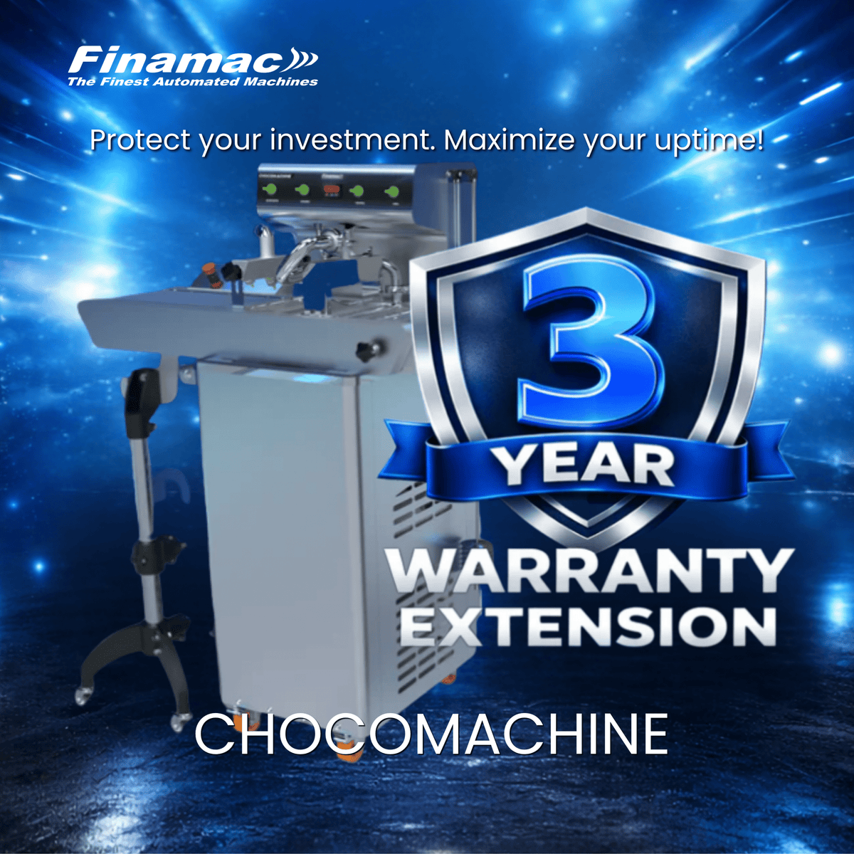 Extended warranty – Chocomachine - Finamac LLC