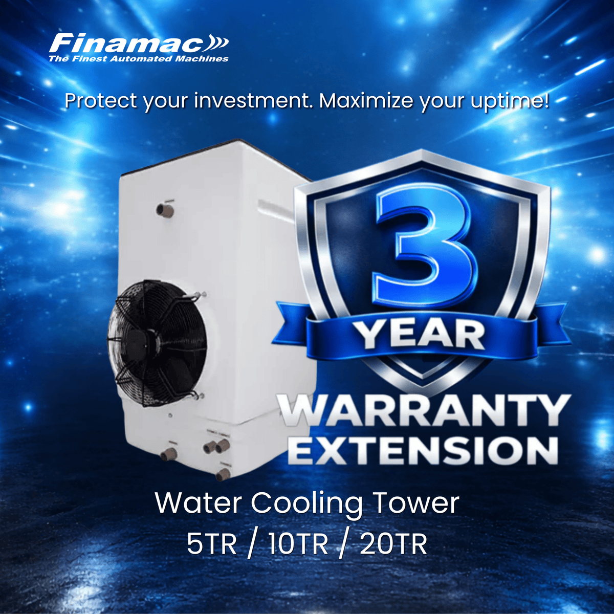 Extended warranty – Cooling tower - Finamac LLC