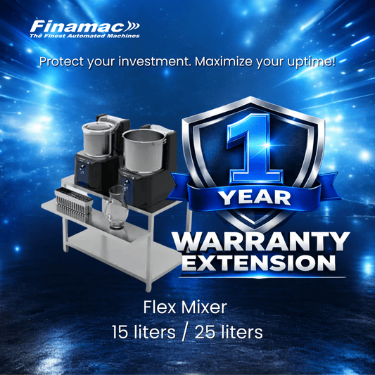 Extended warranty – Flex Mixer - Finamac LLC