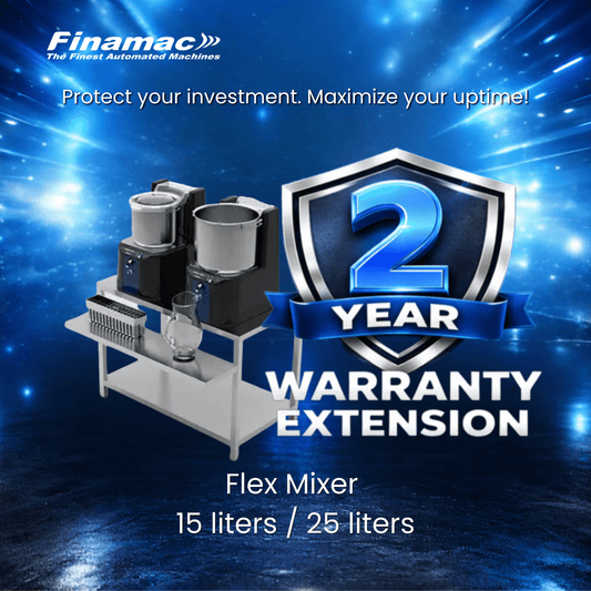 Extended warranty – Flex Mixer - Finamac LLC